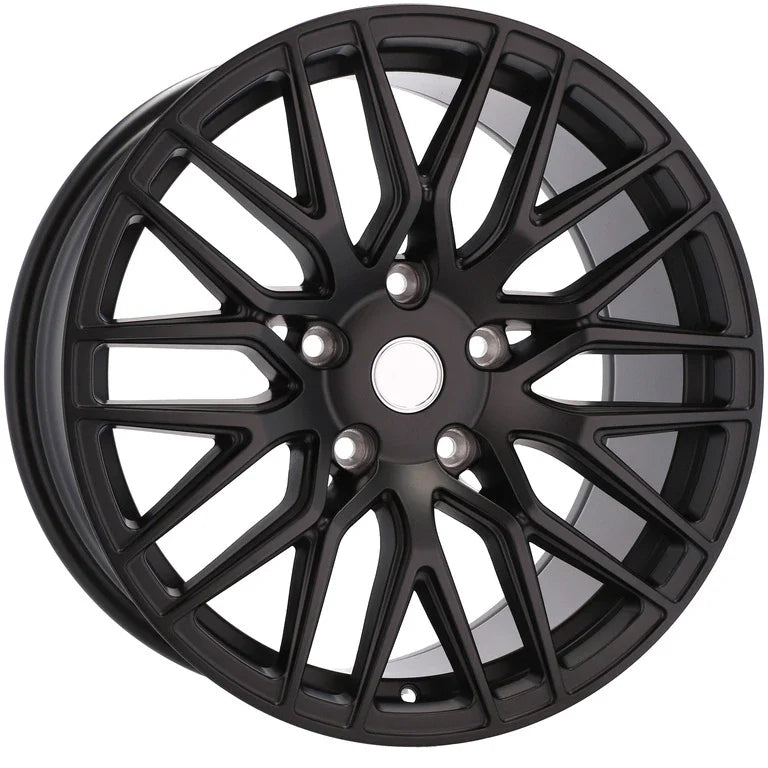Alu kola Racing Line L2144 8.5x18 5x127 ET40 71.6 Black Half Matt | Wheelsup.cz