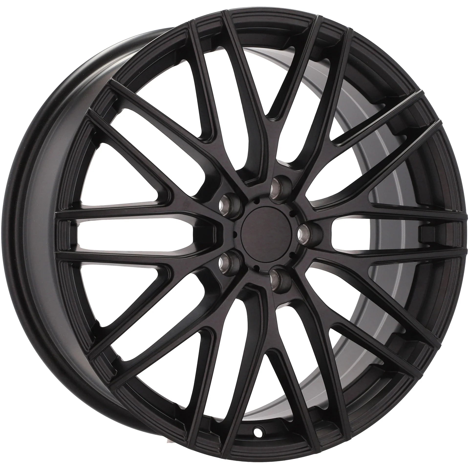 Alu kola Racing Line L2321 7.5x19 5x114.3 ET45 60.1 Black Half Matt | Wheelsup.cz