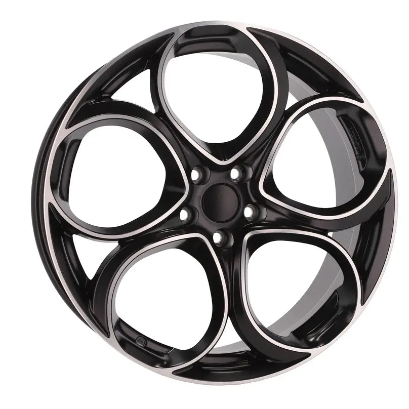 Alu kola pro Alfa Romeo L2387 8x19 5x110 ET34 65.1 Black Polished Half Matt | Wheelsup.cz