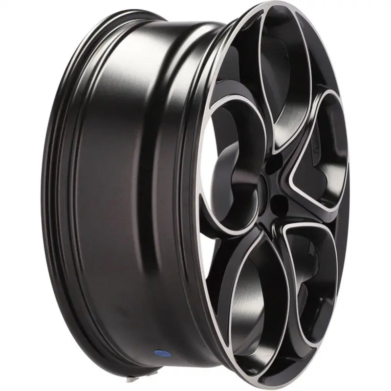 Alu kola pro Alfa Romeo L2387 8x19 5x110 ET34 65.1 Black Polished Half Matt | Wheelsup.cz