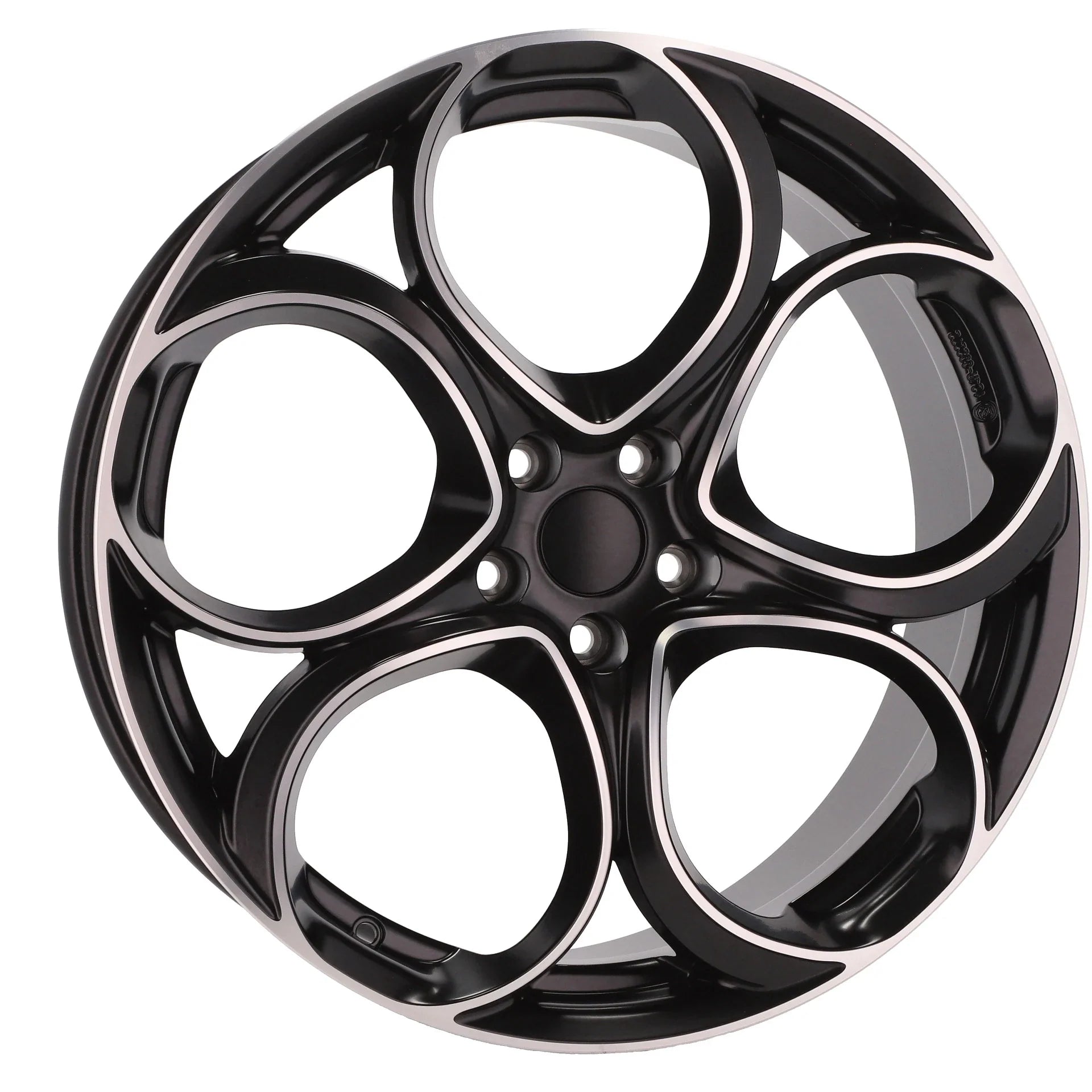Alu kola pro Alfa Romeo L2387 8x19 5x110 ET37 65.1 Black Polished Half Matt | Wheelsup.cz