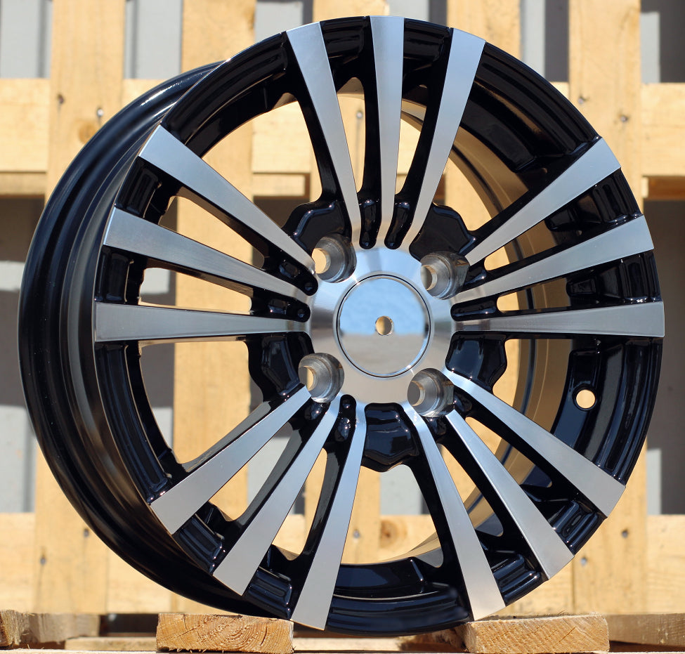 Alu kola Racing Line LU009 5.5x13 4x100 ET35 černá, BMW WheelsUp