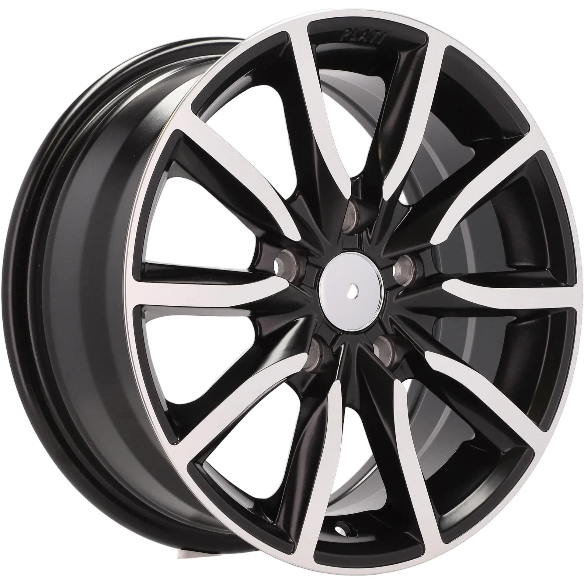 Alu kola Racing Line LU263 6.5x15 5x114.3 ET40 67.1 Black Polished Half Matt | Wheelsup.cz