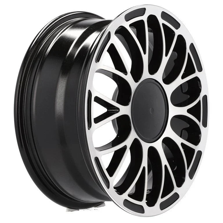 Alu kola pro Fiat LU392 6x15 4x98 ET35 58.1 Black Polished | Wheelsup.cz