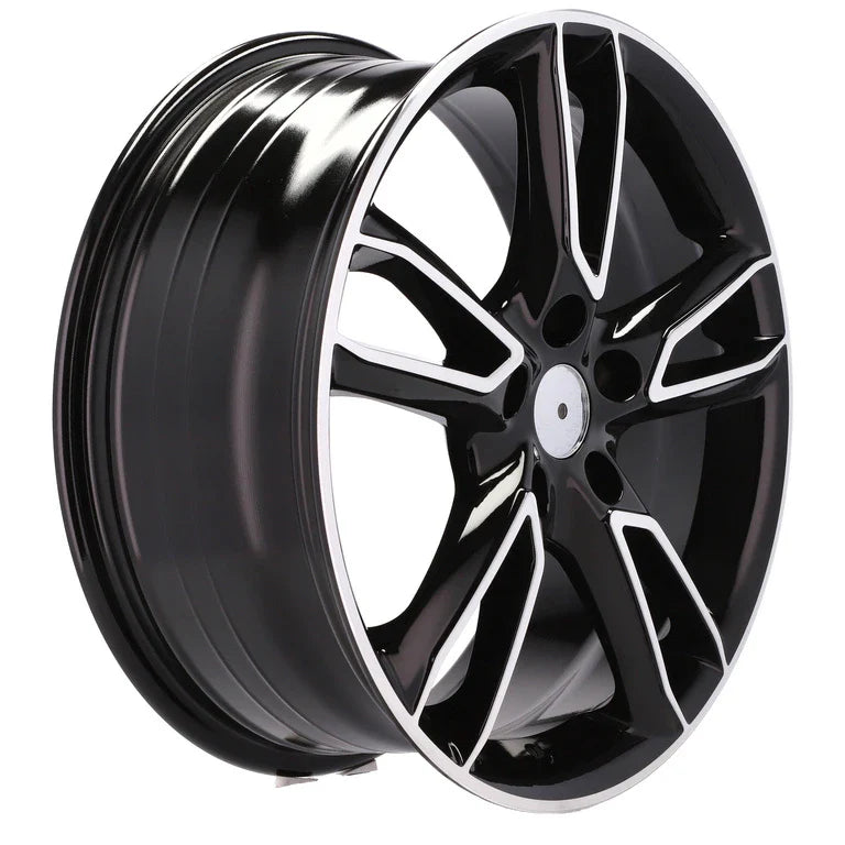 Alu kola pro Mazda M502 7.5x18 5x114.3 ET48 67.1 Black Polished | Wheelsup.cz