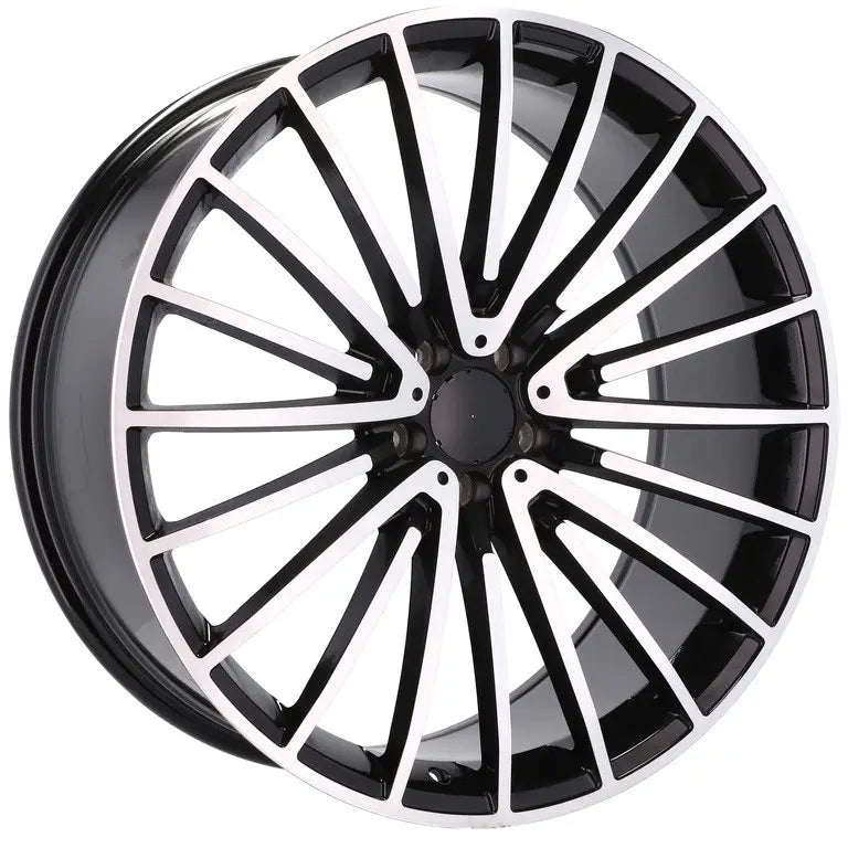 Alu kola pro Mercedes MR532 8.5x19 5x112 ET40 66.6 Black Polished | Wheelsup.cz