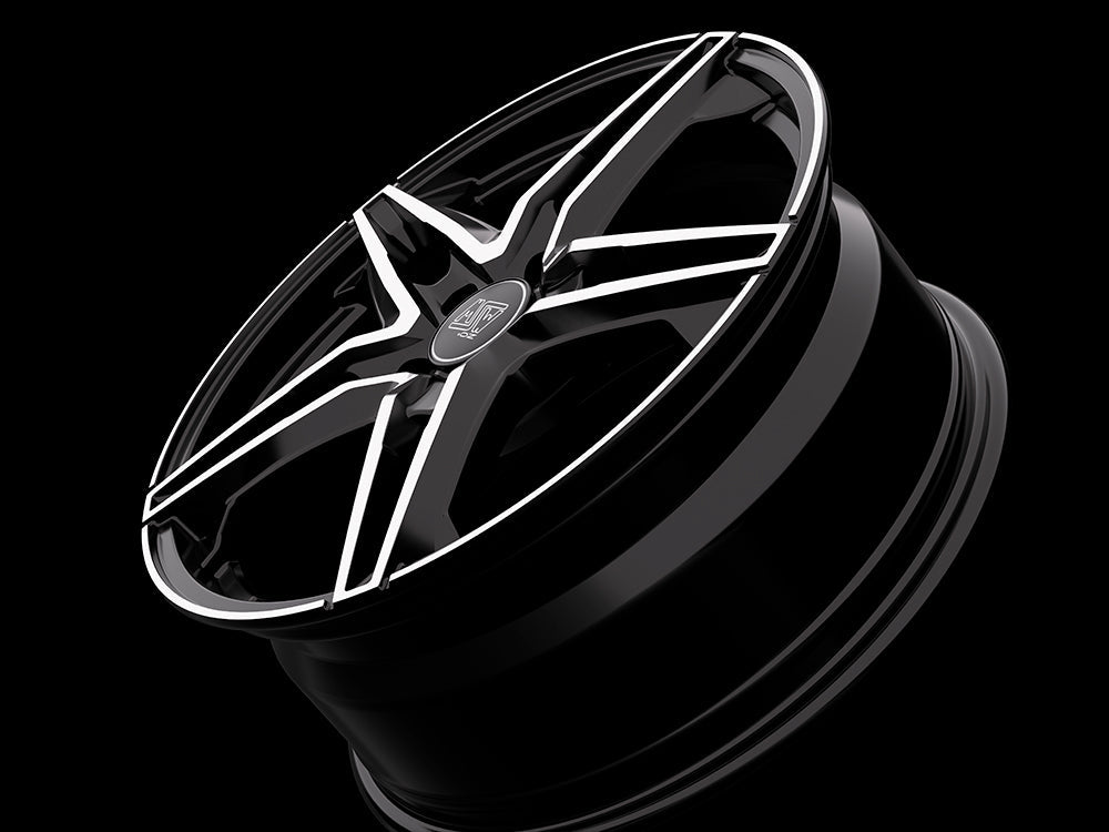 Alu kola MSW 31 7.5x18 5x112 ET44 Gloss Black Full Polished