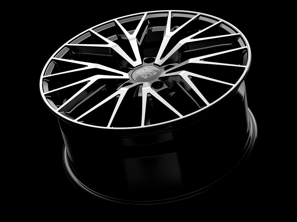 Alu kola MSW 44 9x20 5x130 ET50 Gloss Black Full Polished