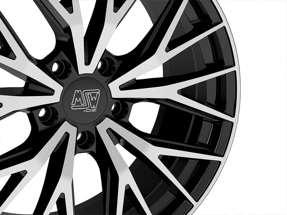 Alu kola MSW 44 9x20 5x130 ET50 Gloss Black Full Polished
