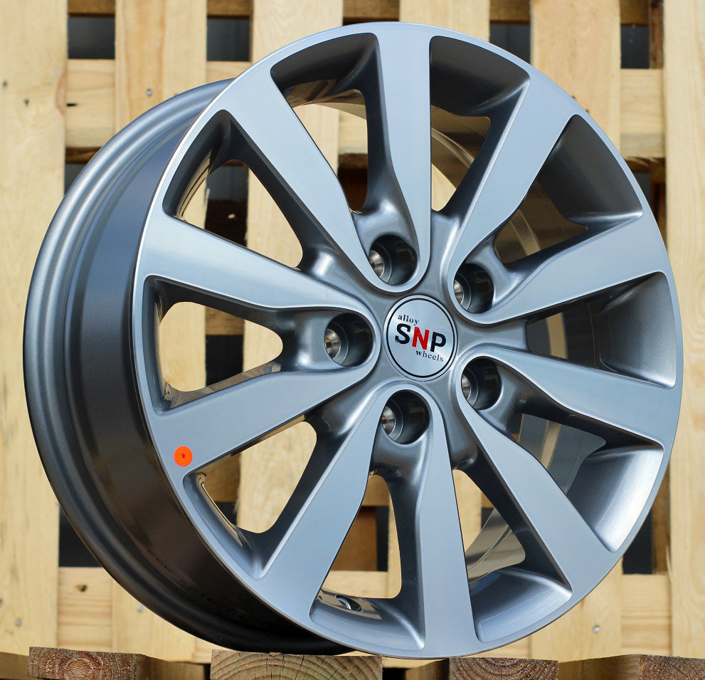 Alu kola Racing Line MZ143 6.5x16 5x114.3 ET45 šedá, BMW WheelsUp