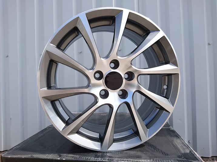 Alu kola Opel OP501 6.5x16 5x105 ET39 Grey Polished-Alu kola-WheelsUp