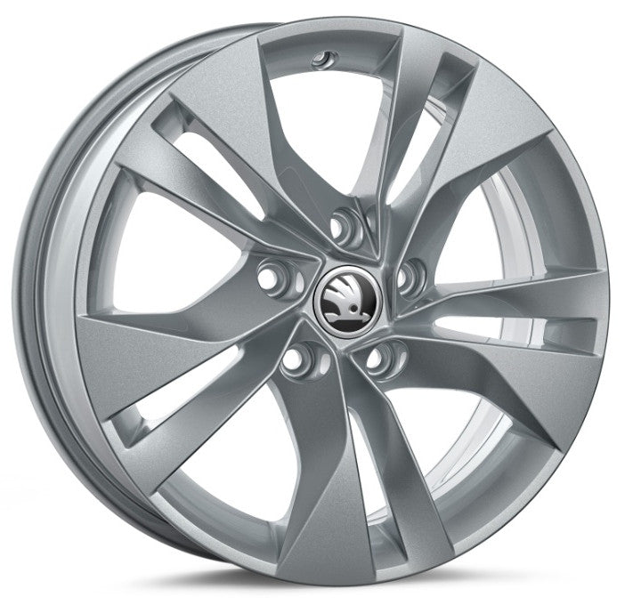 Alu kola Škoda Spitzberg 6x16 5x112 ET43 Karoq