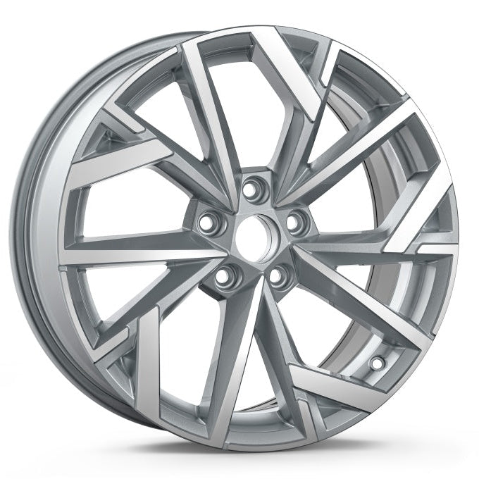 Alu kola Škoda Avior Octavia IV 7.5x18 5x112 ET48 Stříbrná metalíza