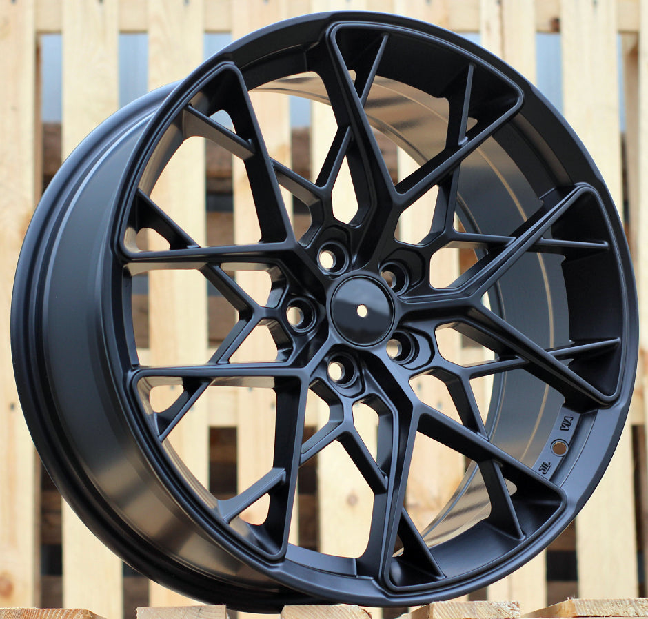 Alu kola Racing Line Q1131 7.5x17 5x100 ET35 Black Half Matt Racing Line