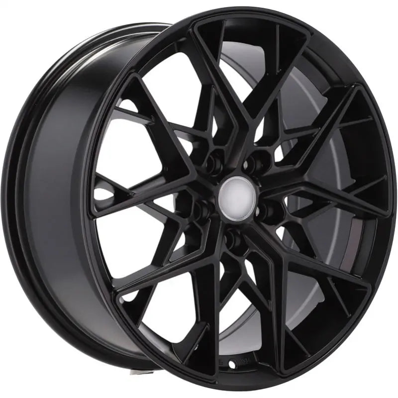 Alu kola Racing Line Q1131 8x18 5x100 ET35 57.1 Black Half Matt | Wheelsup.cz