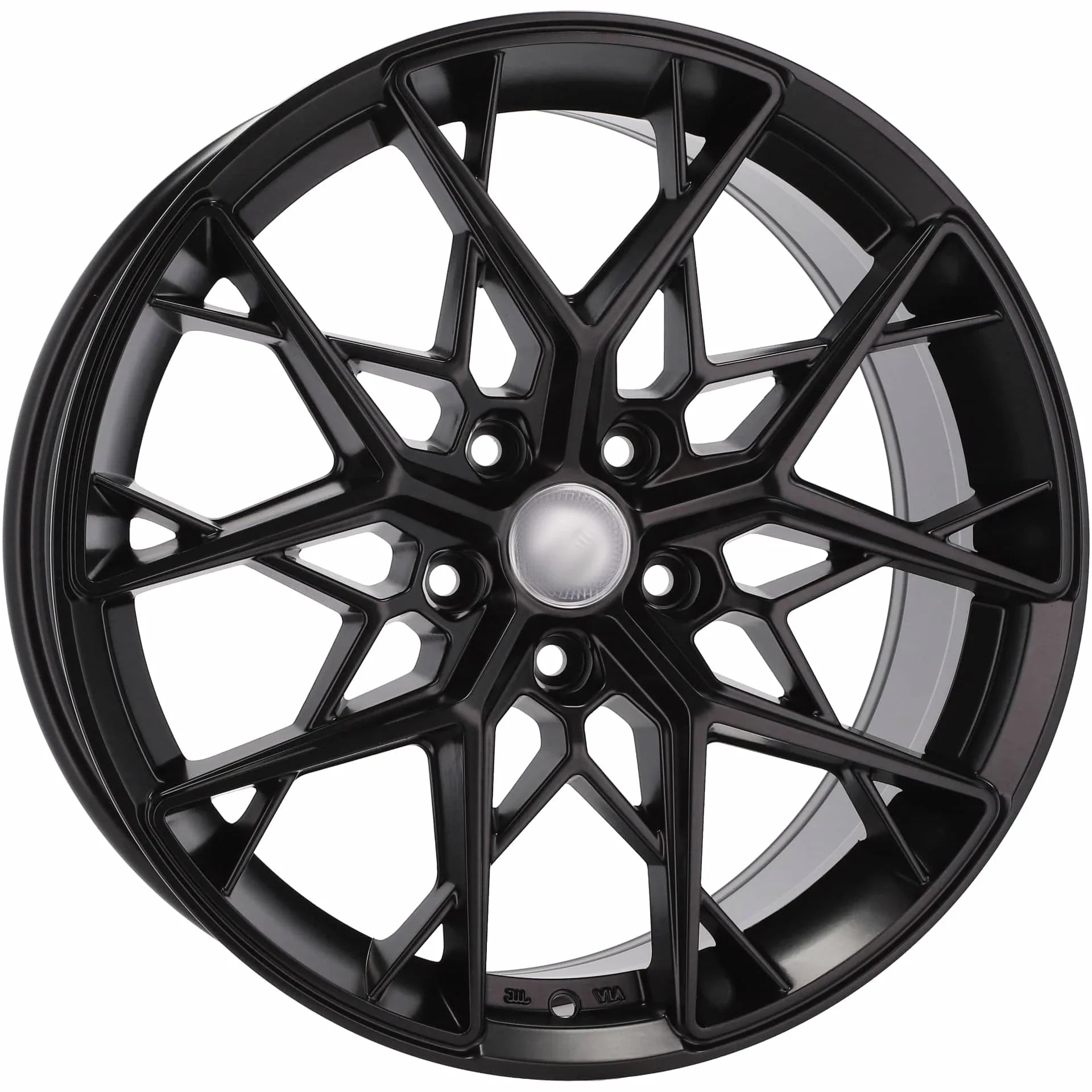 Alu kola Racing Line Q1131 7.5x17 5x100 ET35 57.1 Black Half Matt | Wheelsup.cz