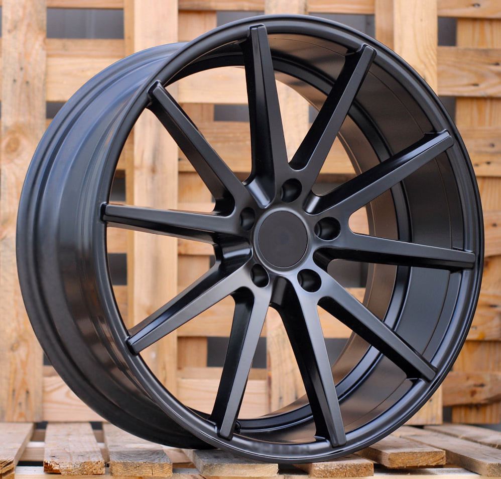 Alu kola Racing Line QC112 9x20 5x120 ET35 Black Half Matt Racing Line WheelsUp