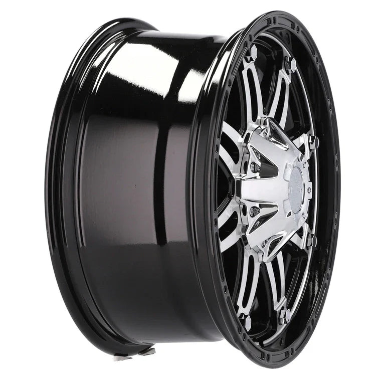 Alu kola pro Offroad QC801 8x17 6x135 ET0 110.1 Black Polished | Wheelsup.cz
