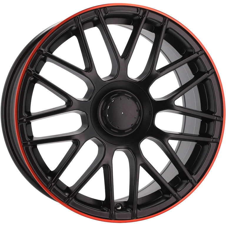 Alu kola pro Mercedes REW020 8.5x18 5x112 ET35 66.6 Black Matt | Wheelsup.cz