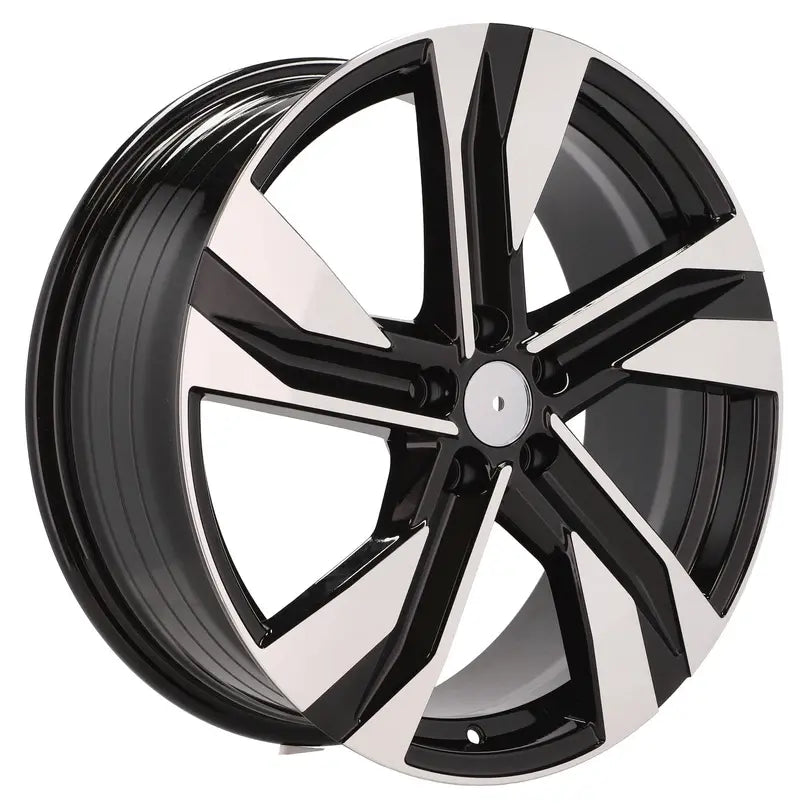 Alu kola pro Volvo SF502 8x20 5x108 ET50.5 63.4 Black Polished | Wheelsup.cz