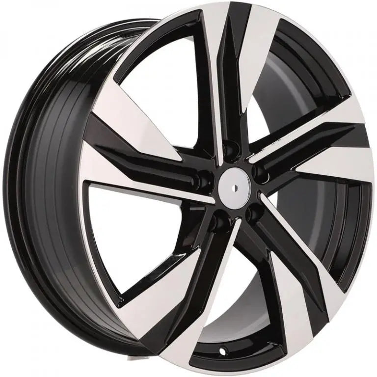 Alu kola pro Volvo SF502 8x20 5x108 ET50.5 63.4 Black Polished | Wheelsup.cz