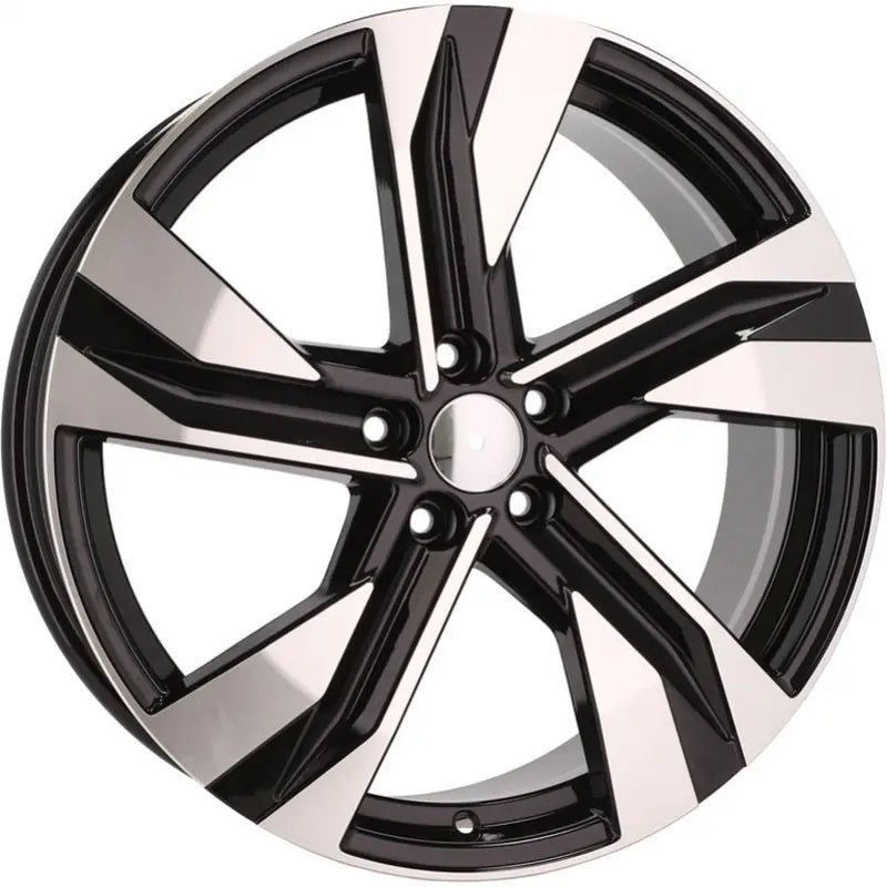 Alu kola pro Volvo SF502 7.5x18 5x108 ET50.5 63.4 Black Polished | Wheelsup.cz