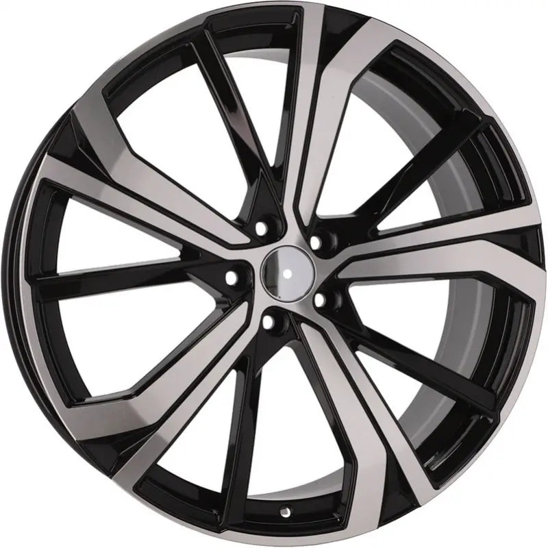 Alu kola pro Volvo SF503 8x20 5x108 ET52.5 63.4 Black Polished | Wheelsup.cz