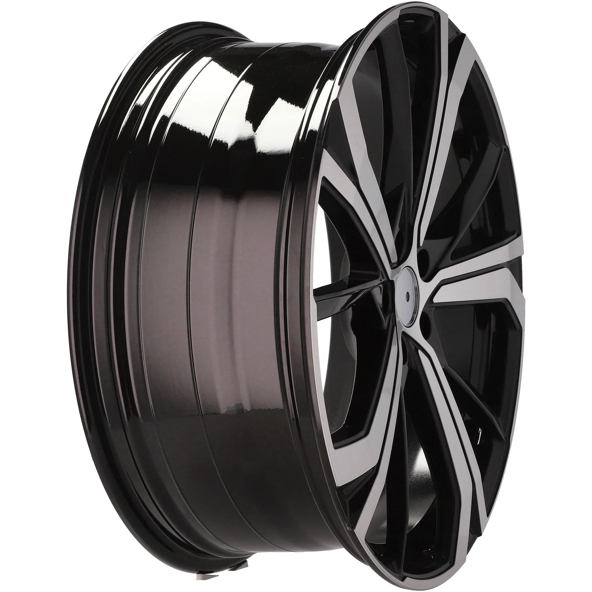 Alu kola pro Volvo SF503 7.5x18 5x108 ET50.5 63.4 Black Polished | Wheelsup.cz