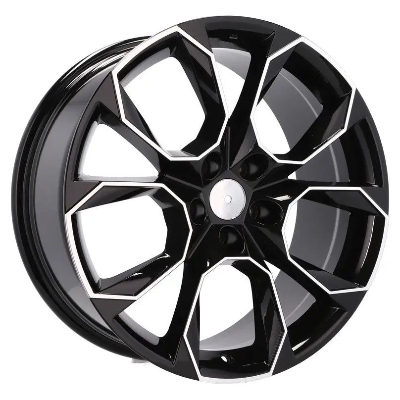 Alu kola pro Škoda SK516 8x18 5x112 ET40 57.1 Black Polished | Wheelsup.cz