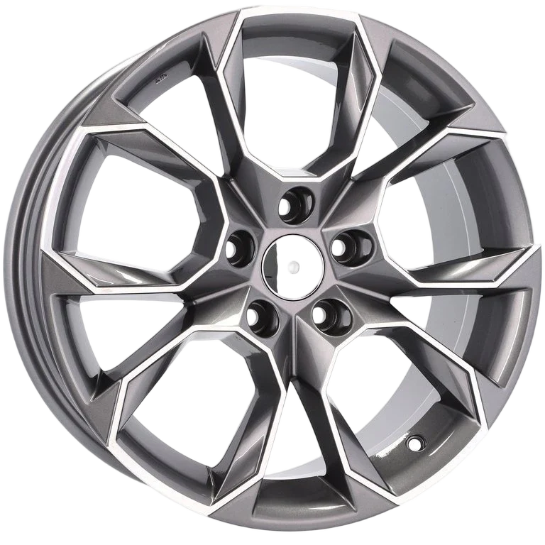 Alu kola pro Škoda SK516 7x17 5x112 ET40 57.1 Grey Polished | Wheelsup.cz