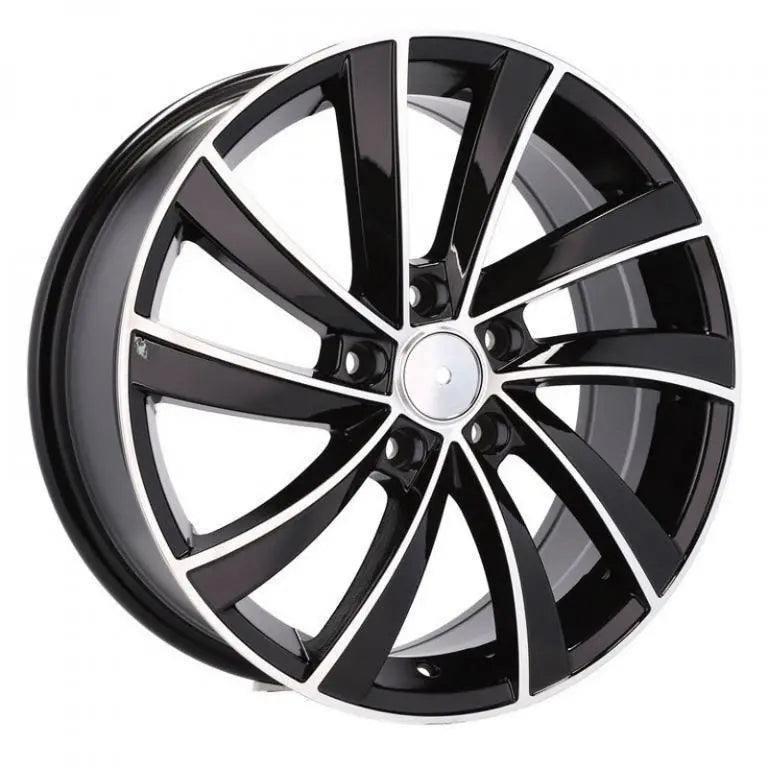 Alu kola pro Škoda SK523 6.5x16 5x112 ET46 57.1 Black Polished | Wheelsup.cz