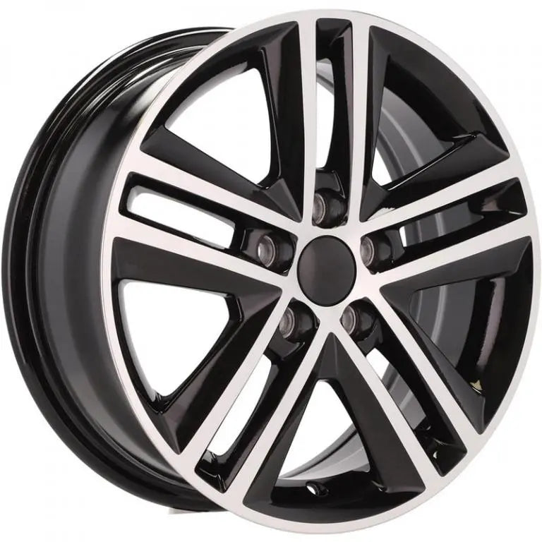 Alu kola pro Volkswagen SW110 6x15 5x100 ET40 57.1 Black Polished