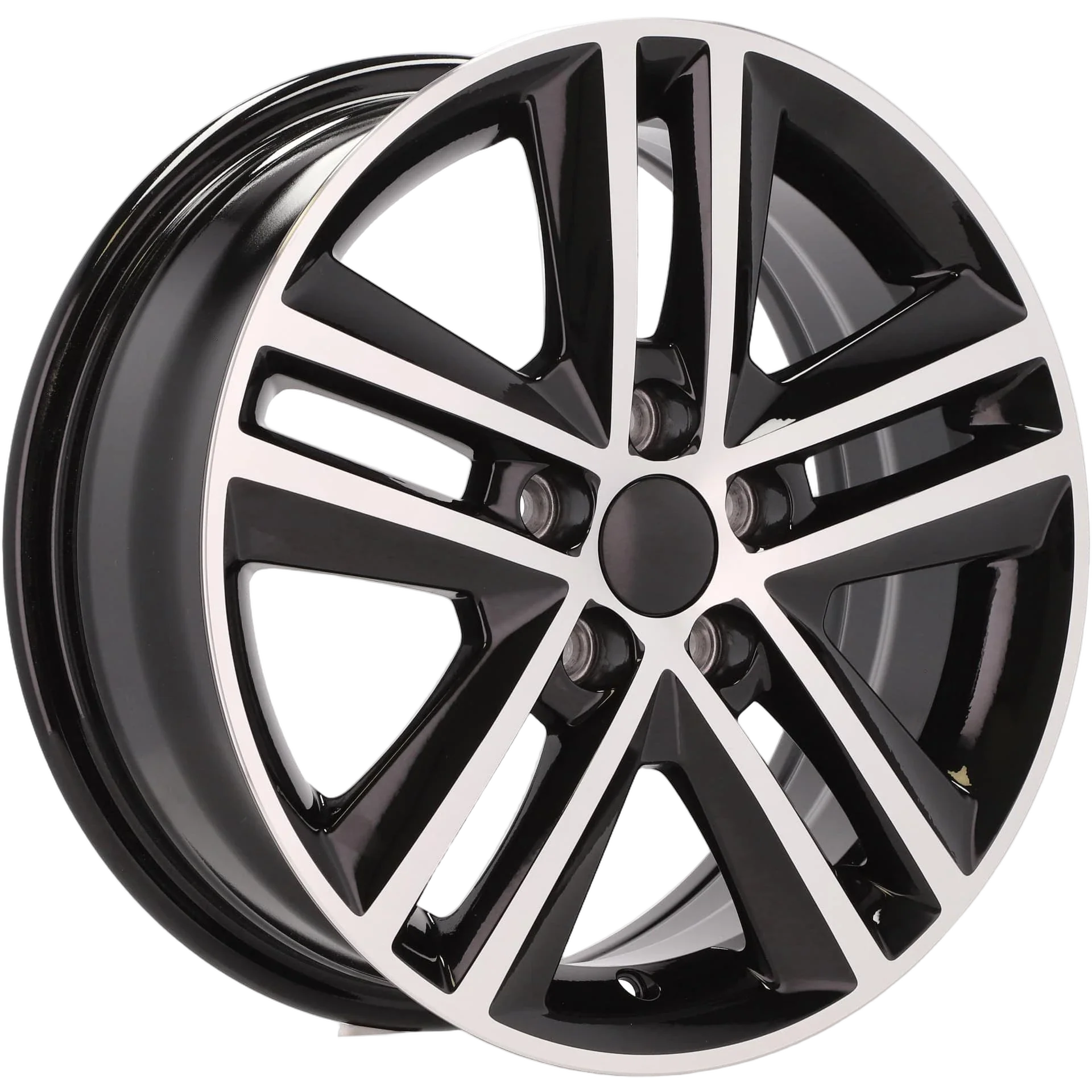 Alu kola pro Volkswagen SW110 6x15 5x100 ET40 57.1 Black Polished | Wheelsup.cz
