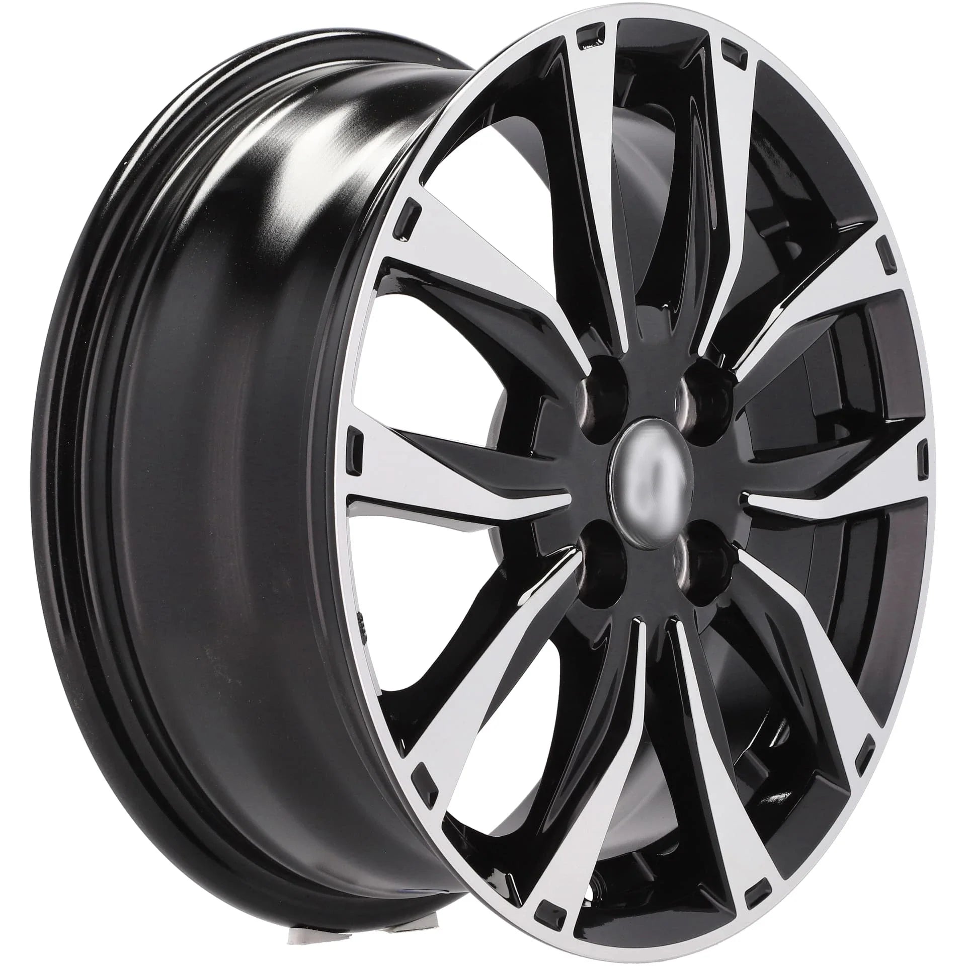 Alu kola Racing Line SW301 6x15 4x100 ET45 60.1 Black Polished | Wheelsup.cz