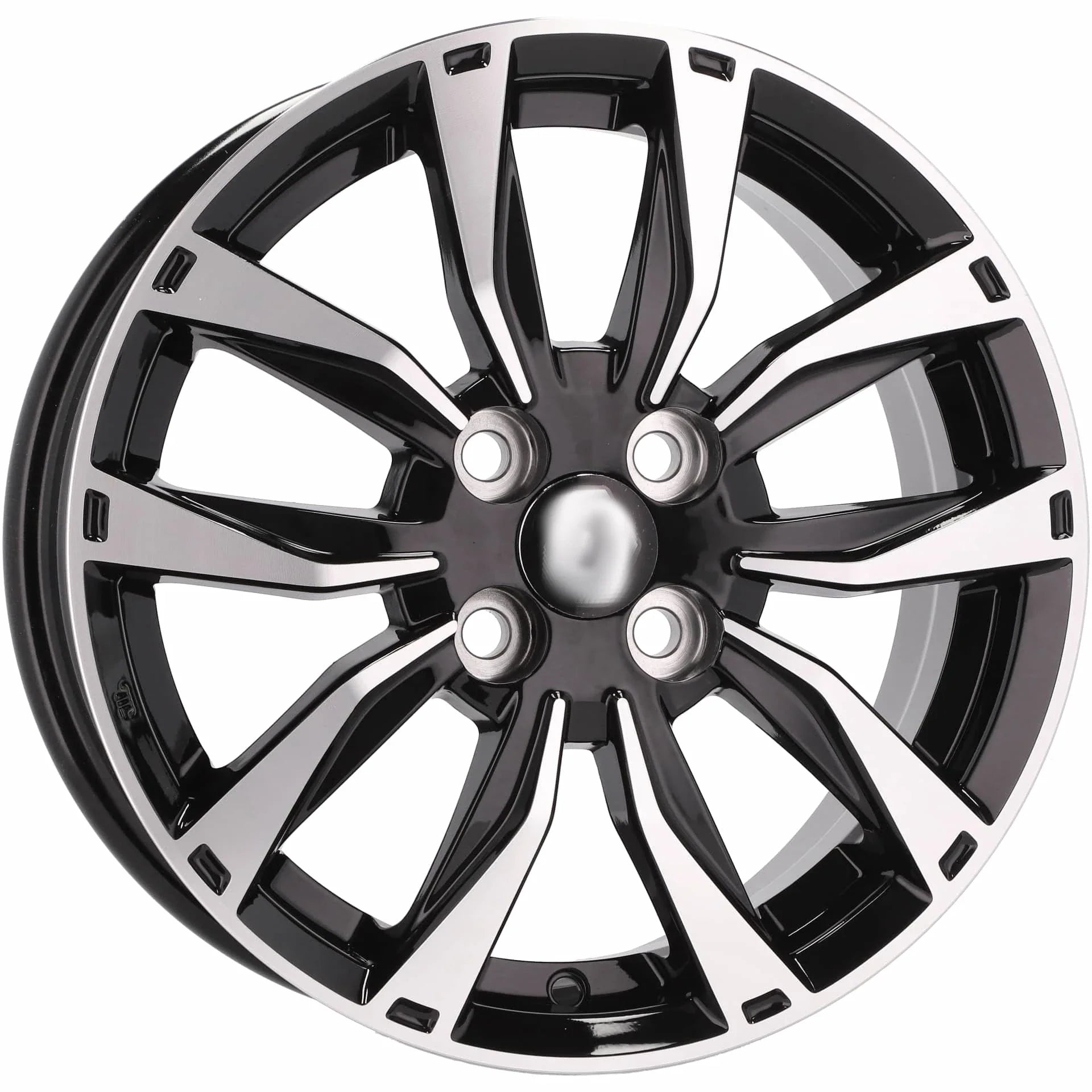 Alu kola Racing Line SW301 6x15 4x100 ET45 60.1 Black Polished | Wheelsup.cz