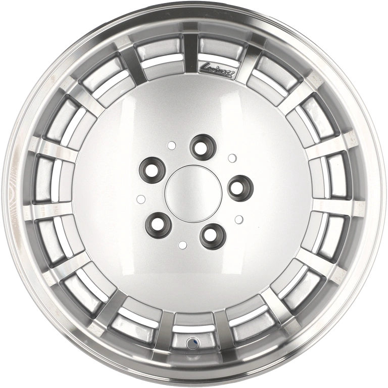 Alu kola pro Mercedes SW355 8x16 5x112 ET11 66.6 Silver & Polished Lip | Wheelsup.cz