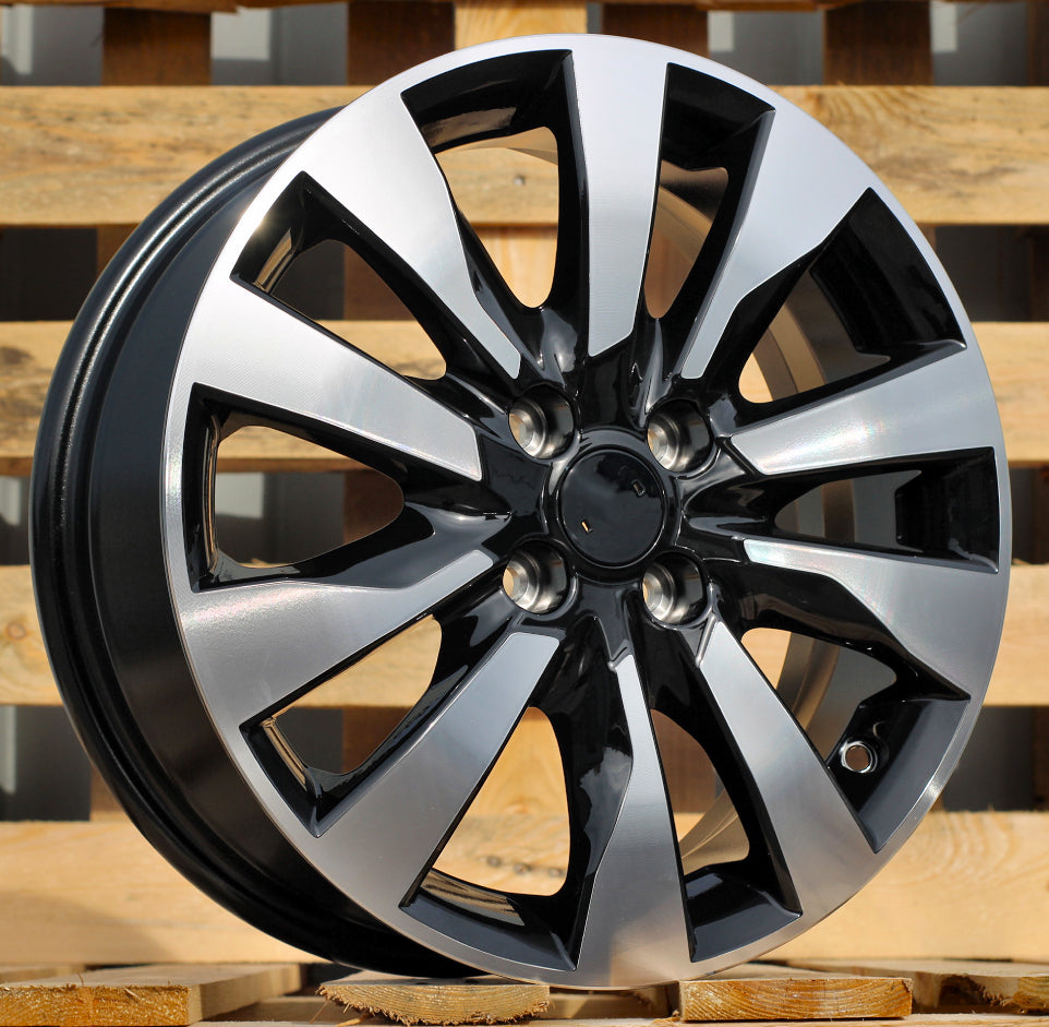 Alu kola Racing Line W1785 6x16 4x100 ET45 černá, Racing Line WheelsUp