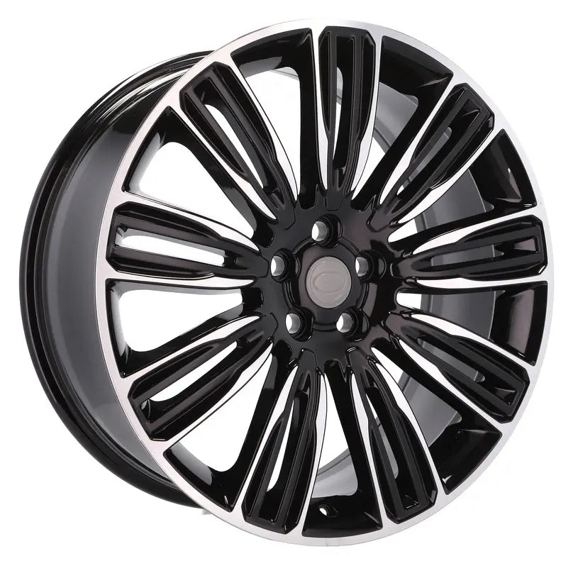 Alu kola pro Land Rover XE136 9.5x22 5x108 ET45 63.4 Black Polished