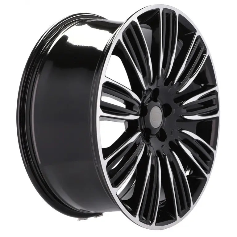 Alu kola pro Land Rover XE136 9.5x22 5x108 ET45 63.4 Black Polished | Wheelsup.cz
