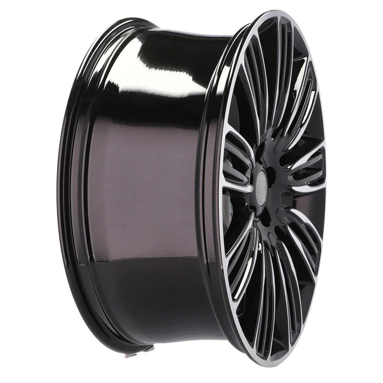 Alu kola pro Land Rover XE136 9.5x22 5x120 ET45 72.6 Black Polished | Wheelsup.cz