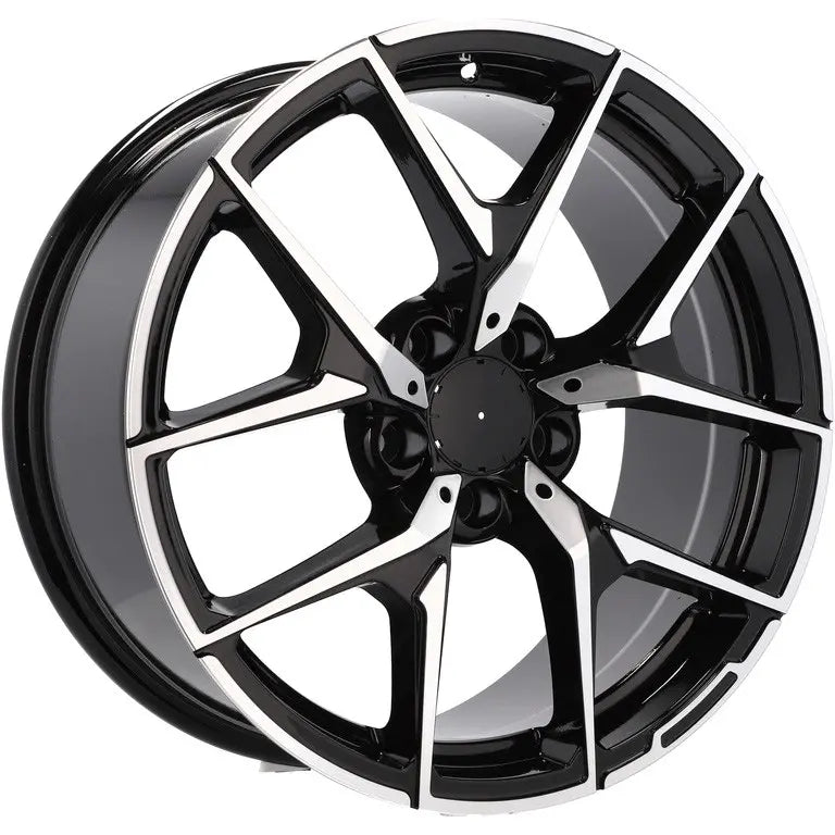 Alu kola pro Mercedes XE137 8x18 5x112 ET35 66.6 Black Polished | Wheelsup.cz