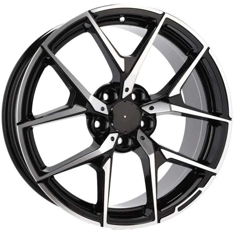 Alu kola pro Mercedes XE137 8x18 5x112 ET35 66.6 Black Polished | Wheelsup.cz