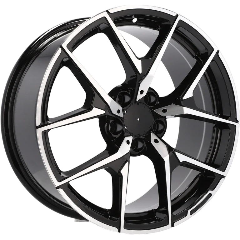 Alu kola pro Mercedes XE137 8.5x18 5x112 ET35 66.6 Black Polished | Wheelsup.cz