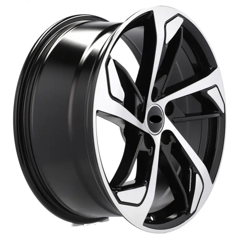 Alu kola pro Audi XE139 8.5x19 5x112 ET39 66.6 Black Polished | Wheelsup.cz
