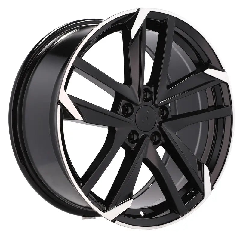 Alu kola pro Peugeot XE170 7.5x17 5x108 ET44 65.1 Black Polished