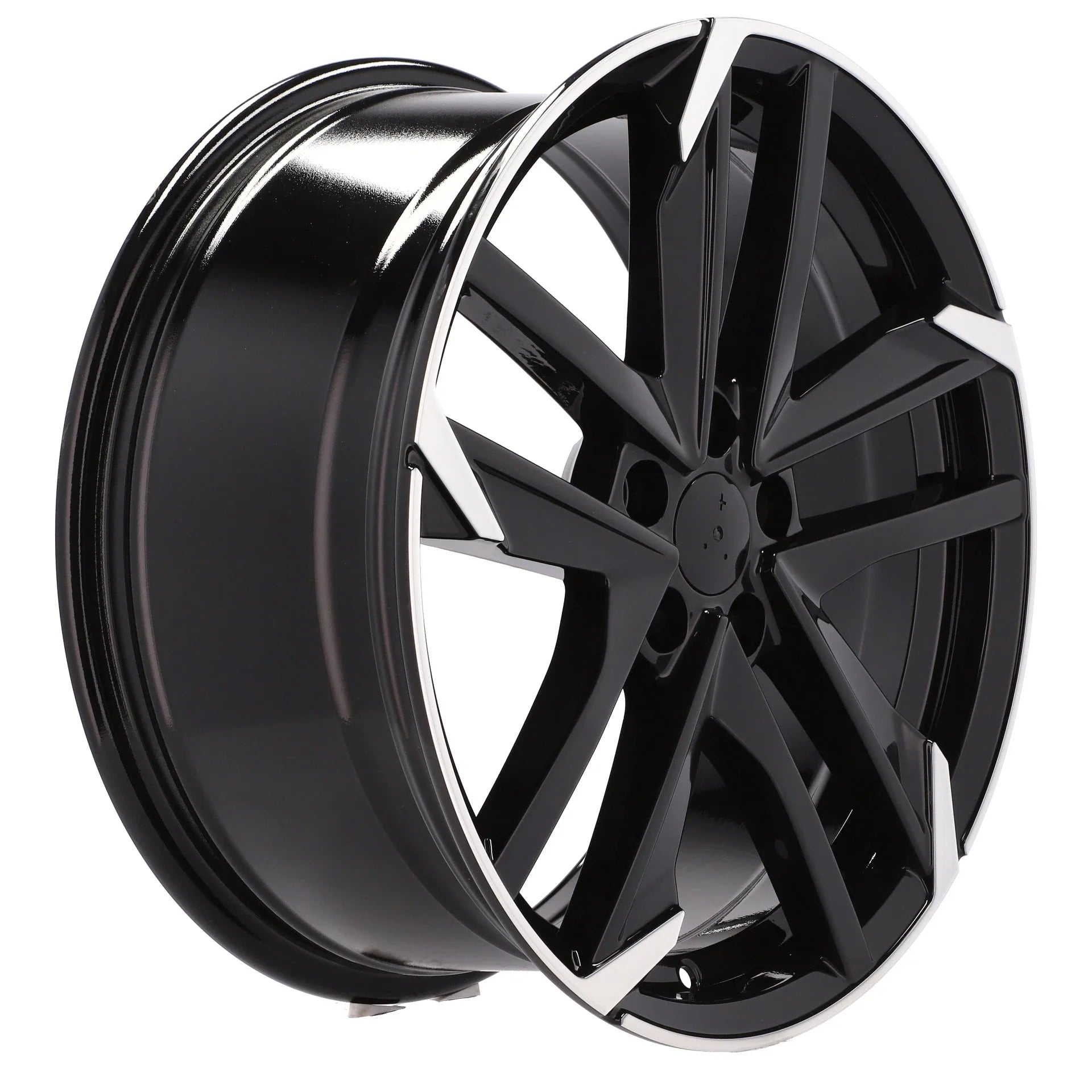 Alu kola pro Peugeot XE170 7x16 4x108 ET25 65.1 Black Polished Half Matt | Wheelsup.cz