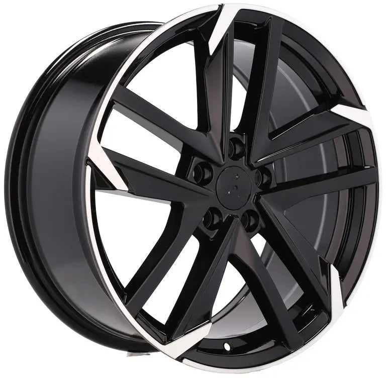 Alu kola pro Peugeot XE170 7.5x17 5x108 ET44 65.1 Black Polished | Wheelsup.cz