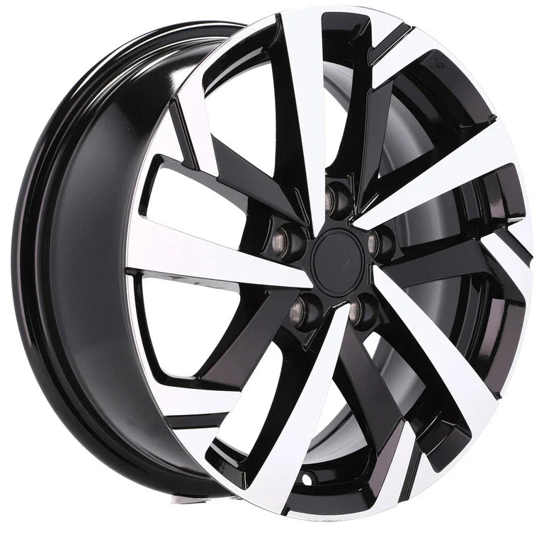 Alu kola pro Volkswagen XE276 6x15 5x100 ET40 57.1 Black Polished | Wheelsup.cz