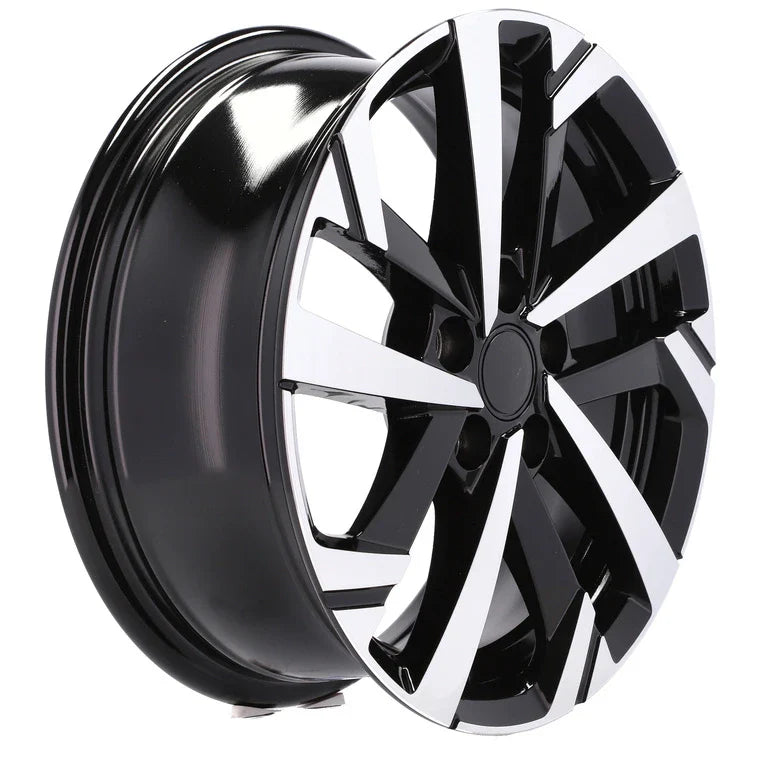 Alu kola pro Volkswagen XE276 6x15 5x100 ET40 57.1 Black Polished | Wheelsup.cz