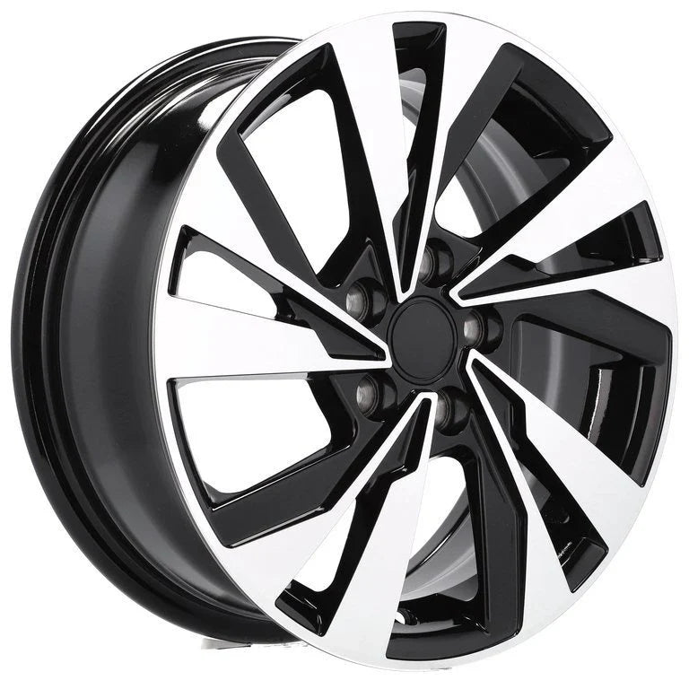 Alu kola pro Volkswagen XE277 6x15 5x100 ET40 57.1 Black Polished | Wheelsup.cz
